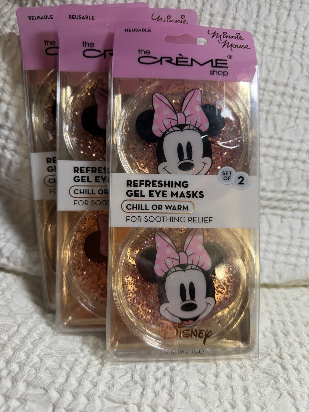 The Crème Shop Refreshing Gel Eye Mask Set Of 3